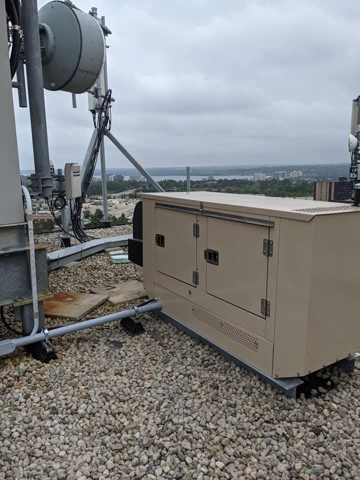 Commercial rooftop generator